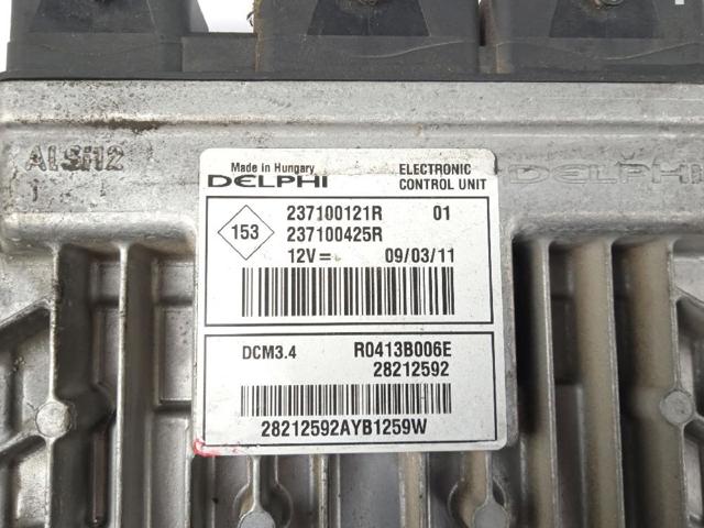 237100121R RENAULT Блок управления двигателем купить в Запорожье