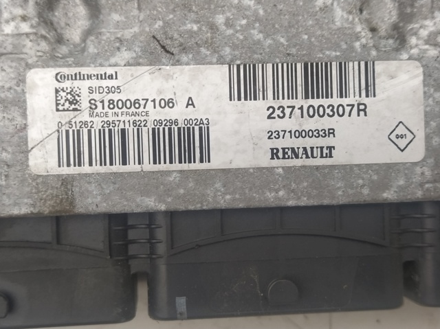 237100307R RENAULT Блок управления двигателем купить в Житомир