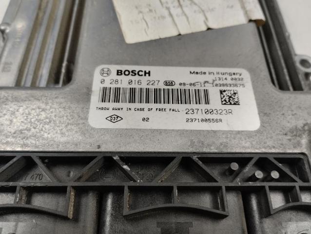 RENAULT 237100323R Блок управления двигателем в наличии Полтава