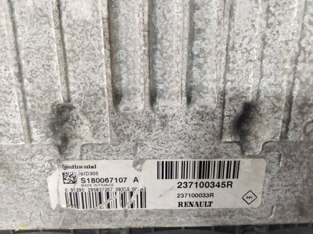 237100345R RENAULT Блок управления двигателем купить в Украина