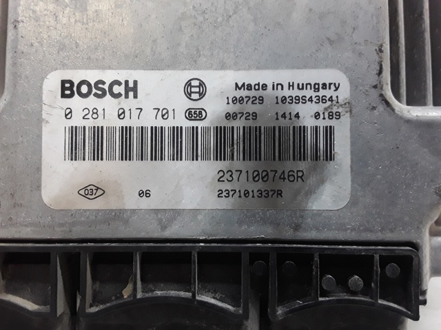 RENAULT 237100746R Модуль управления (ЭБУ) двигателем в наличии Павлоград