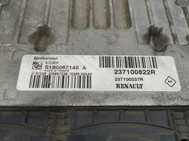 237100822R RENAULT Модуль управления (ЭБУ) двигателем купить в Тернополь
