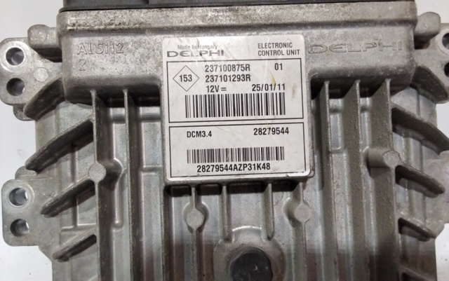 RENAULT 237101293R Блок управления двигателем в наличии Чернигов