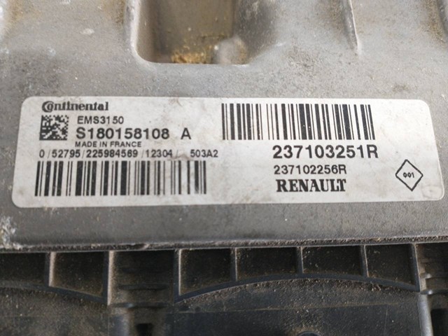 RENAULT 237103251R Модуль управления (ЭБУ) двигателем в наличии Одесса