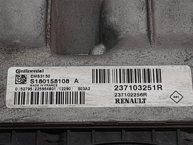 237103251R RENAULT Модуль управления (ЭБУ) двигателем купить в Сумы