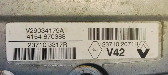 RENAULT 237103317R Блок управления двигателем в наличии Днепр
