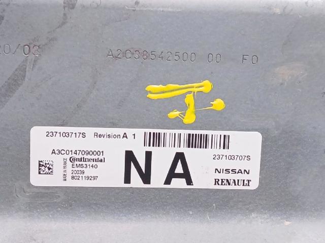 RENAULT 237103707S Блок управления двигателем в наличии Чернигов