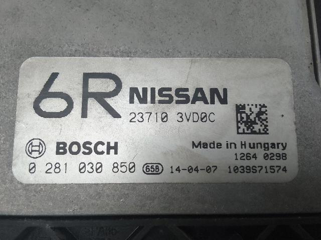 Sensor de pressão dos gases de escape 237103VD0C Nissan