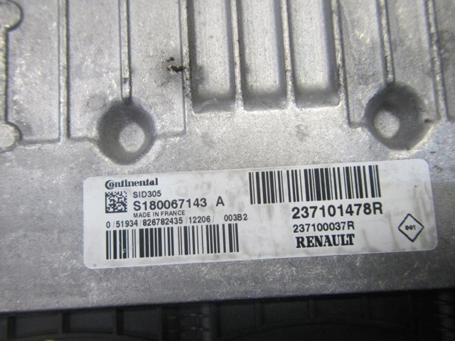 RENAULT 237104451R Блок управления двигателем в наличии Каменское
