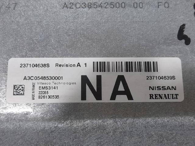 RENAULT 237104639S Блок управления двигателем в наличии Днепр