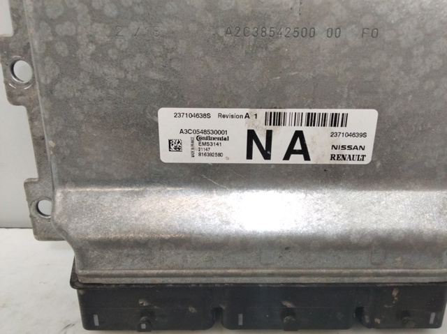 RENAULT 237104639S Модуль управления (ЭБУ) двигателем в наличии Кривой Рог