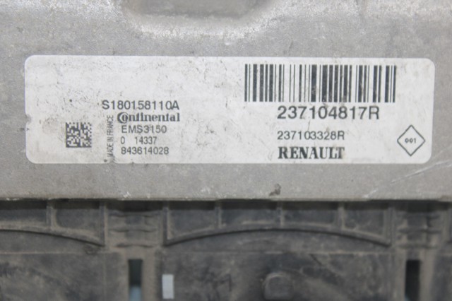 237104817R RENAULT Блок управления двигателем купить в Запорожье