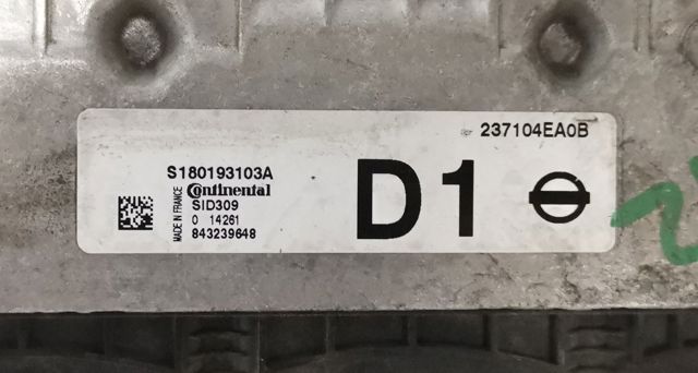 NISSAN 237104EA0B Блок управления двигателем в наличии Украина