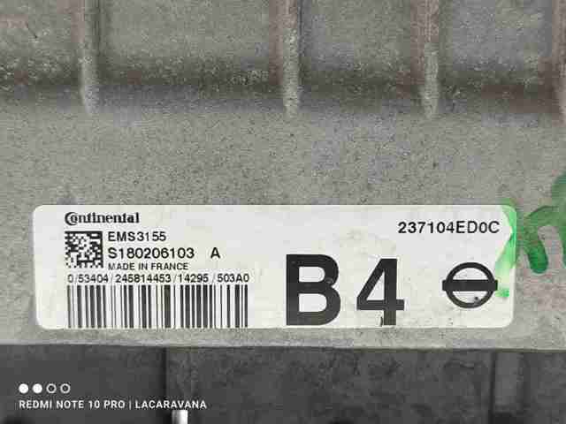 NISSAN 237104ED0C Блок управления двигателем в наличии Сумы