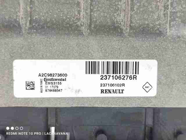237106276R RENAULT Блок управления двигателем купить в Одесса