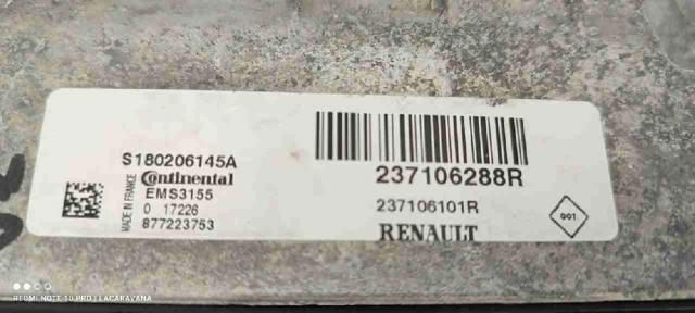 RENAULT 237106288R Модуль управления (ЭБУ) двигателем в наличии Львов