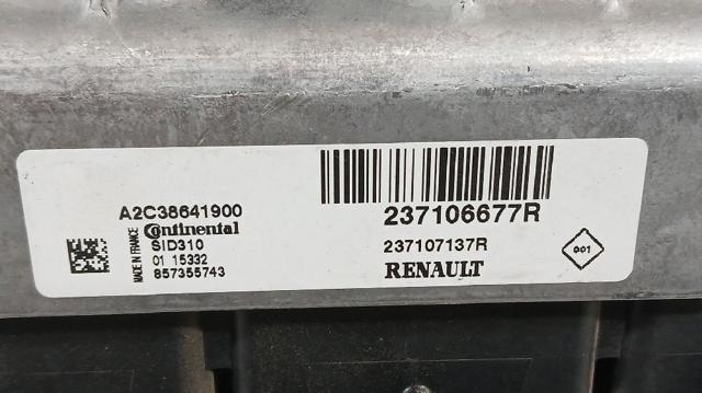 237106677R RENAULT Модуль управления (ЭБУ) двигателем купить в Черновцы
