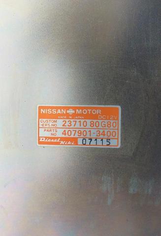 NISSAN 2371080G80 Блок управления двигателем в наличии Черкассы