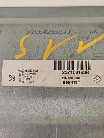 237108193R RENAULT Блок управления двигателем купить в Ирпень