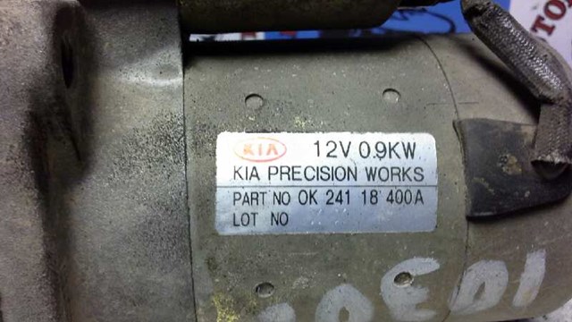 Motor de arranque para kia carens ii limusine 1.8 t8 24118400A
