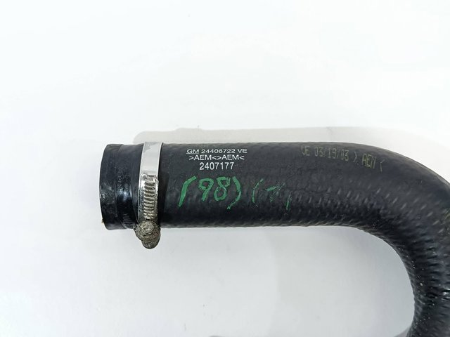 OPEL 24406722 Шланг (патрубок) интеркуллера в наличии Николаев