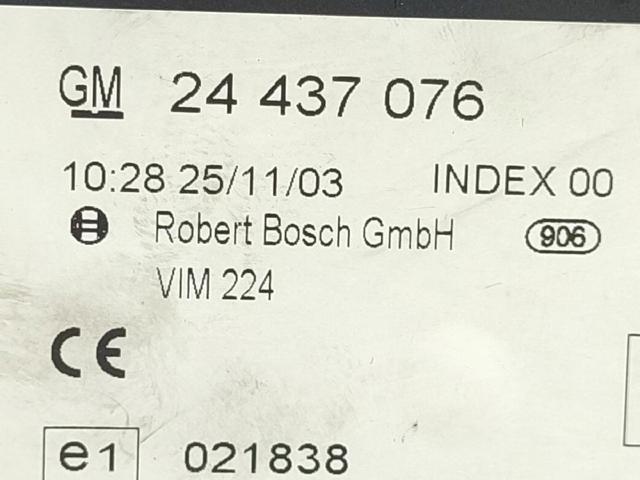 Unidade de conforto Opel Astra F69