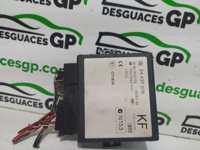 Unidade de conforto 24437076 OPEL