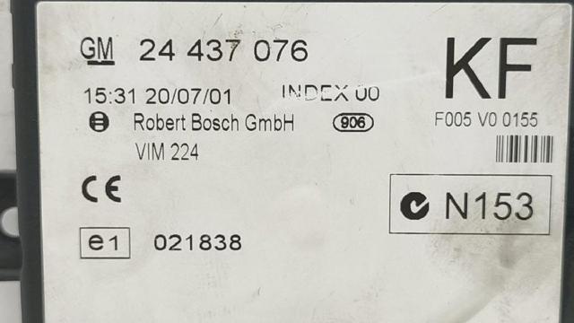 Unidade de conforto Opel Astra F69