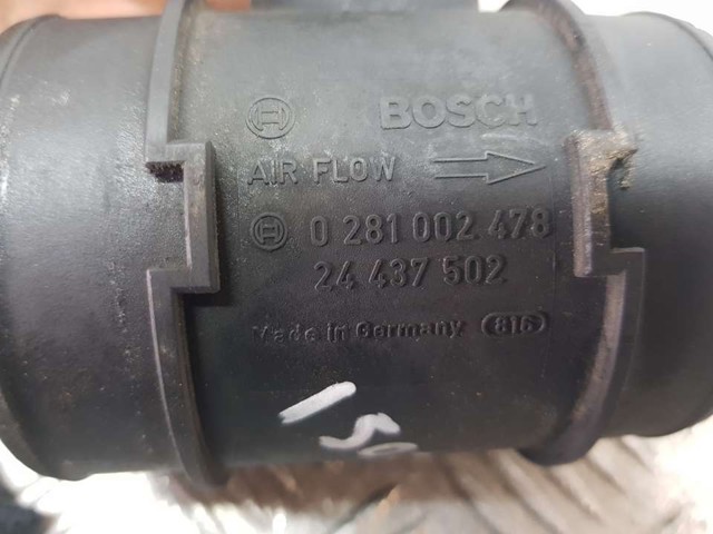 24437502 OPEL Датчик потока (расхода) воздуха, расходомер M.A.F. - (Mass Airflow) купить в Украина