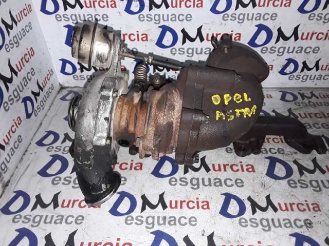 Turbocompressor para Opel Zafira em 2.0 dti 16v e 20 dth 24442214
