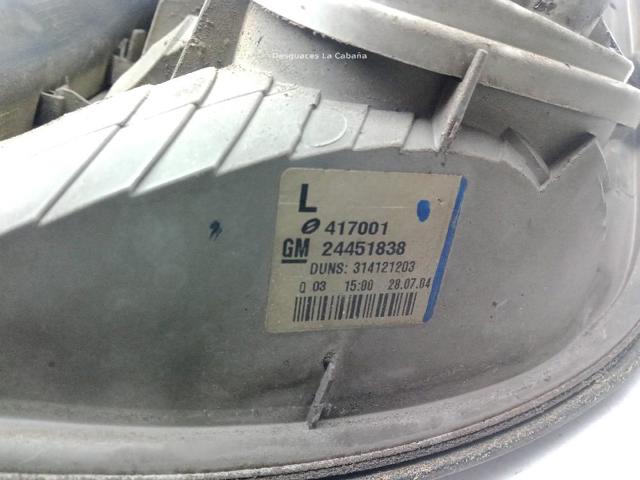 24451838 OPEL Фонарь задний левый купить в Ровно