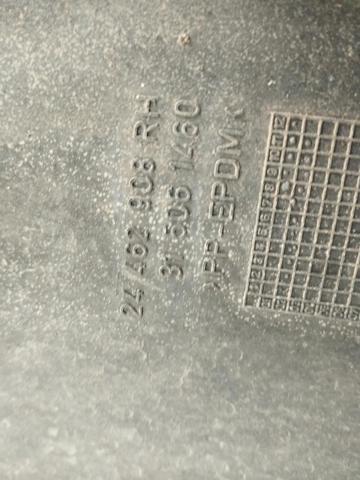 Guarda-barras direito do pára-lama dianteiro 24462908 OPEL