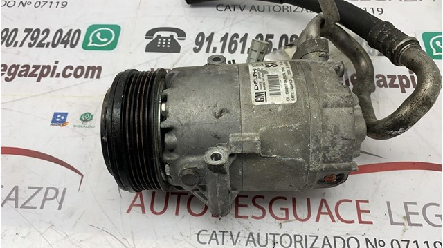 Compressor de ar condicionado para Opel Zafira Limousine 2.2 DTI 16V (F75) Y22DTR 24464152