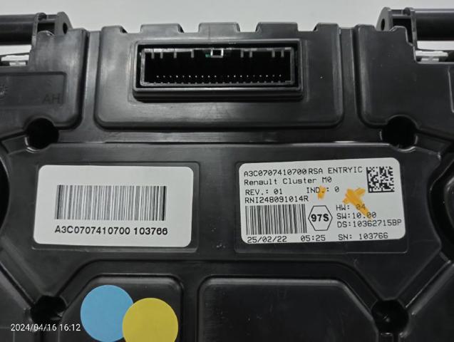 RENAULT 248091014R Панель приборов в наличии Ровно