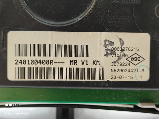 248100408R RENAULT Панель приборов купить в Запорожье