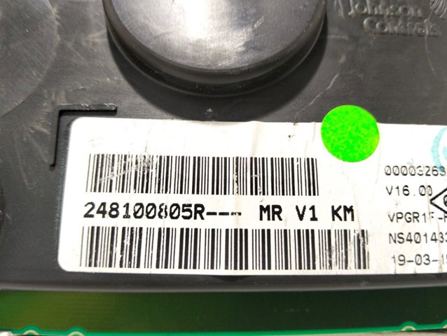 RENAULT 248100805R Приборная доска (щиток приборов) в наличии Каменское