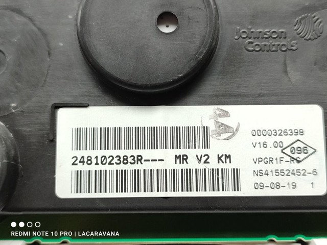 RENAULT 248102383R Панель приборов в наличии Чернигов
