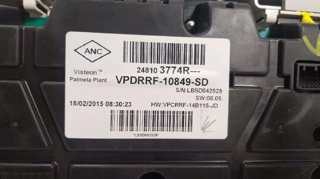 RENAULT 248103774R Панель приборов в наличии Винница