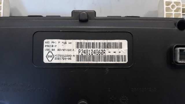 RENAULT 248104860R Приборная доска (щиток приборов) в наличии Тернополь