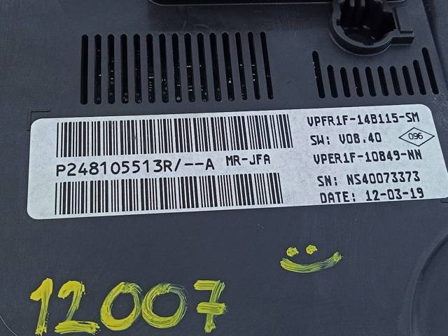 RENAULT 248105513R Панель приборов в наличии Черновцы