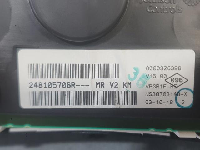248105706R RENAULT Панель приборов купить в Украина