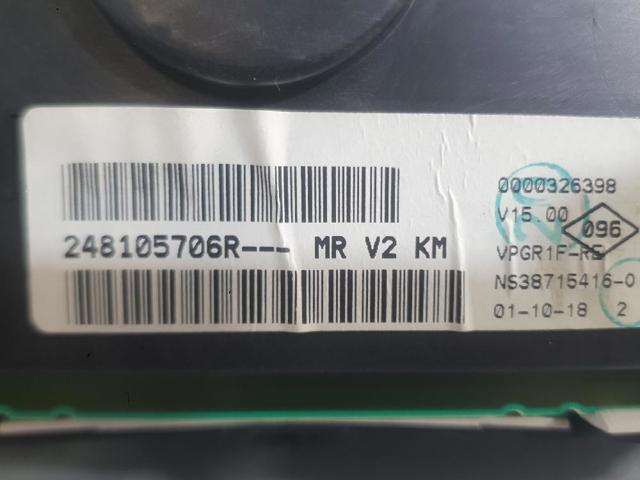 248105706R RENAULT Приборная доска (щиток приборов) купить в Ужгород