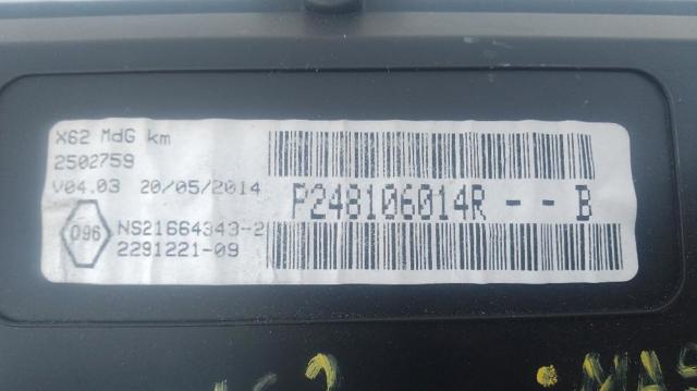 248106014R RENAULT Панель приборов купить в Каменское