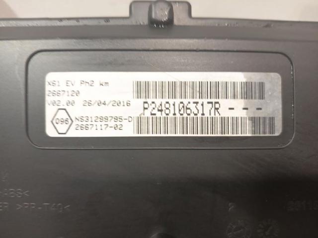 RENAULT 248106317R Панель приборов в наличии Ровно
