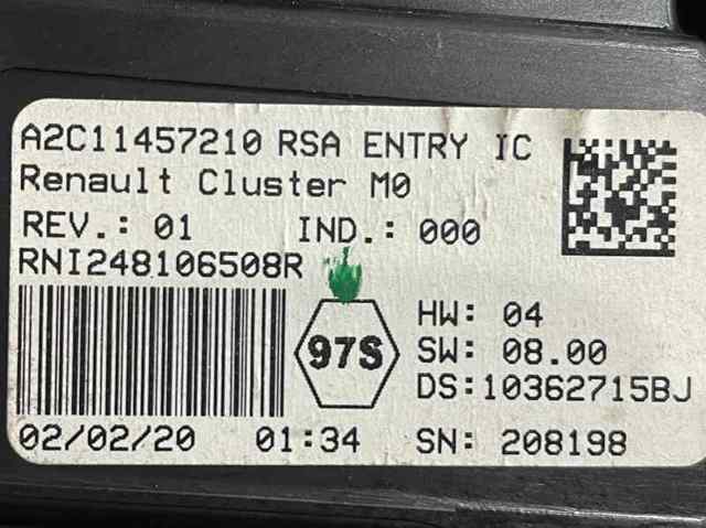 248106508R RENAULT Панель приборов купить в Николаев