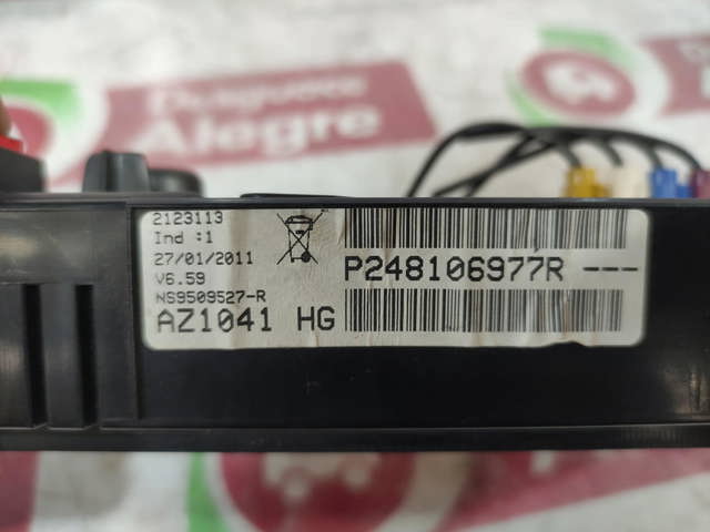 248106977R RENAULT Приборная доска (щиток приборов) купить в Житомир