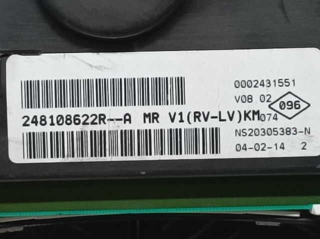 248108622R Приборная доска (щиток приборов) купить Черновцы
