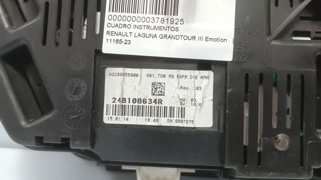 248108634R Панель приборов купить Полтава