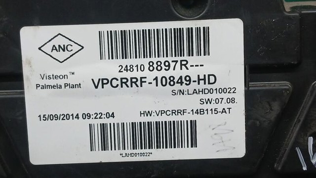 RENAULT 248108897R Приборная доска (щиток приборов) в наличии Днепр