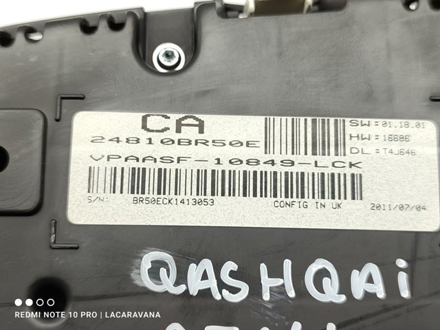 24810BR50E NISSAN Панель приборов купить в Львов